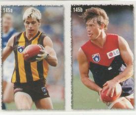 1999 Select AFL Stickers #145 Shane Crawford / Todd Viney Front